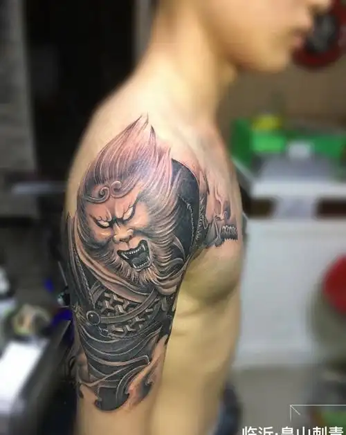斗战胜佛纹身图片