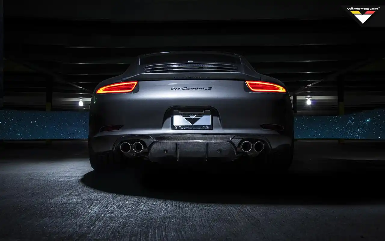 保时捷991v-gt黑色炫酷跑车电脑壁纸高清大图预览1920x1080_汽车壁纸