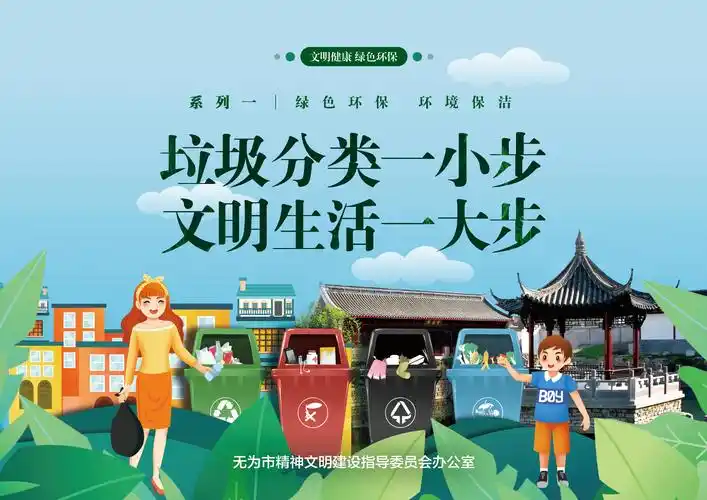 文明健康绿色环保公益广告系列一