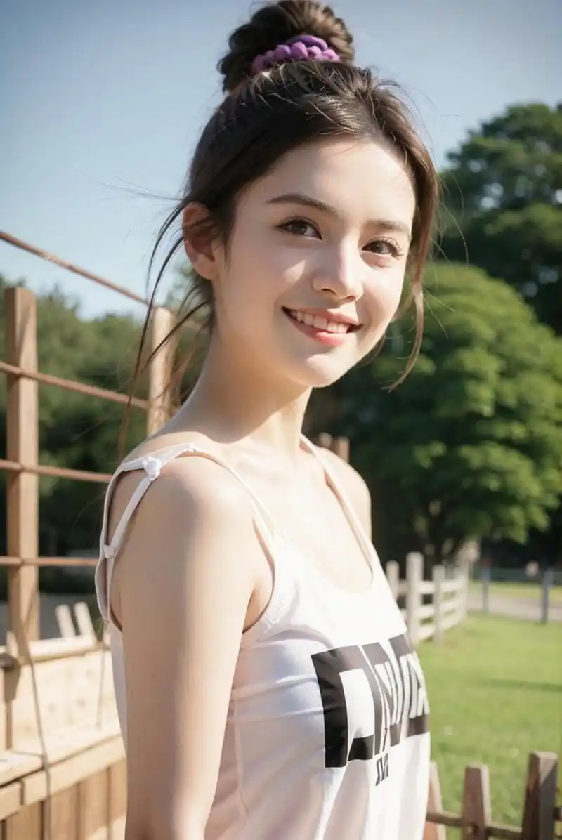 阳光少女壁纸,清纯甜美,青春写真摄影作品展示#美女# #养眼美女