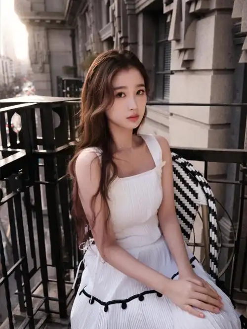 虞书欣昨日份的白裙少女