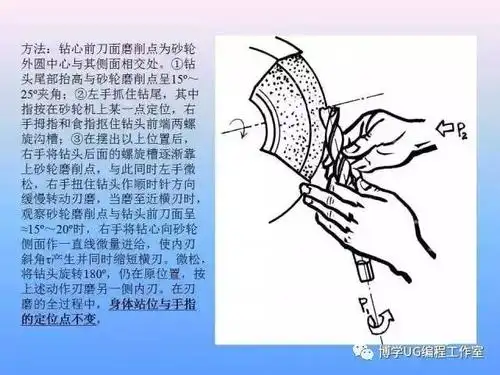 钻头刃磨方法总结大全收藏慢慢看看