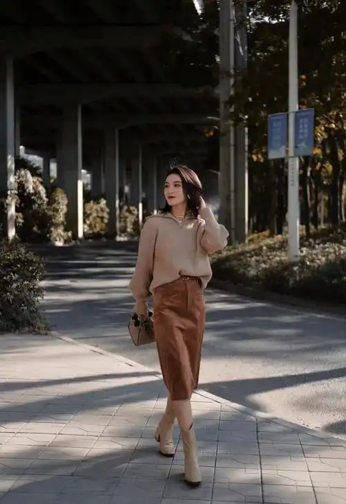 邻近色搭配出来的look有多时髦学时尚博主造型穿出高级感