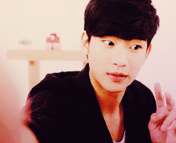 金秀贤gif剪刀手gif大笑gif韩国gif