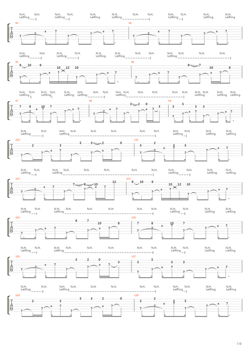 【潇潇指弹教学】andy 《rylynn》吉他谱