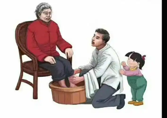 生不能尽孝,死为你守坟.