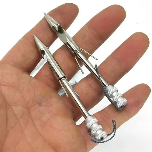 现货批发短款子弹镖弹弓鱼镖射鱼镖 子弹镖飞鲨镖射鱼器渔轮