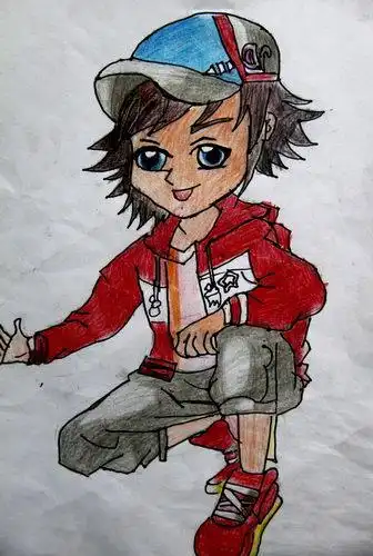 主页 网络美术馆作品名称:阳光男孩 作者姓名: 林哲文 作者年龄:11岁