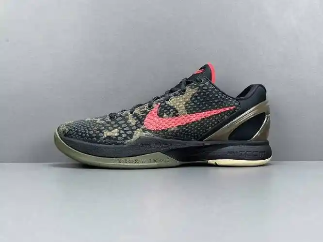 5 脚宽建议买大半码,kobe  6 zoom protro缓震篮球鞋zoom低帮科比黑红