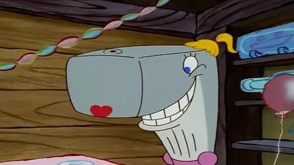 海绵宝宝珍珍过生日蟹老板送的礼物她不喜欢伤心的哭了