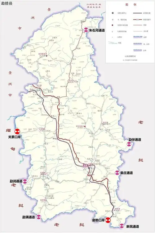 来看勐腊的空间规划,共同描绘未来新蓝图_勐腊县_城市_发展