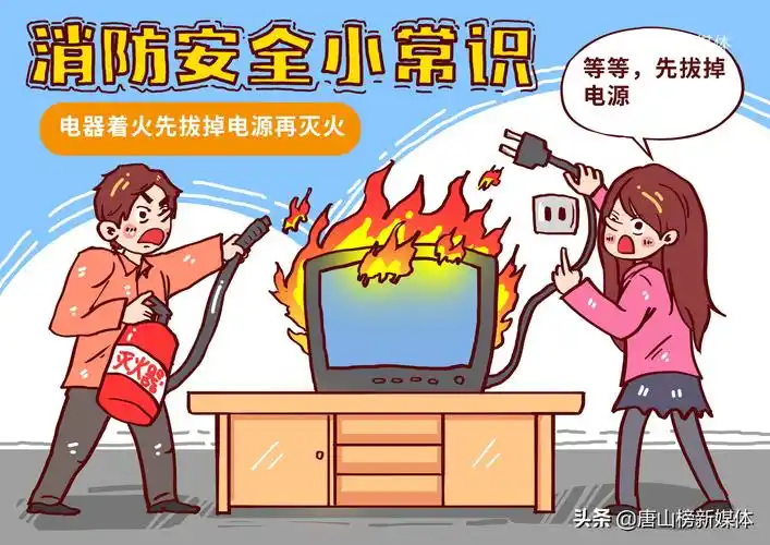 河北唐山:插画丨消防连万家,平安你我他__凤凰网