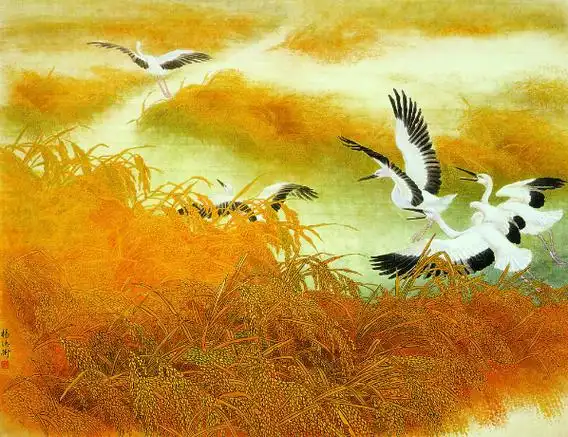 p>《杨德衡稻香季节图》是1964年现代画家 a target="_blank" href="