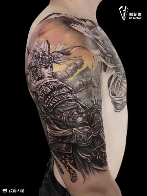 马超_纹身图案手稿图片_马赫的纹身作品集