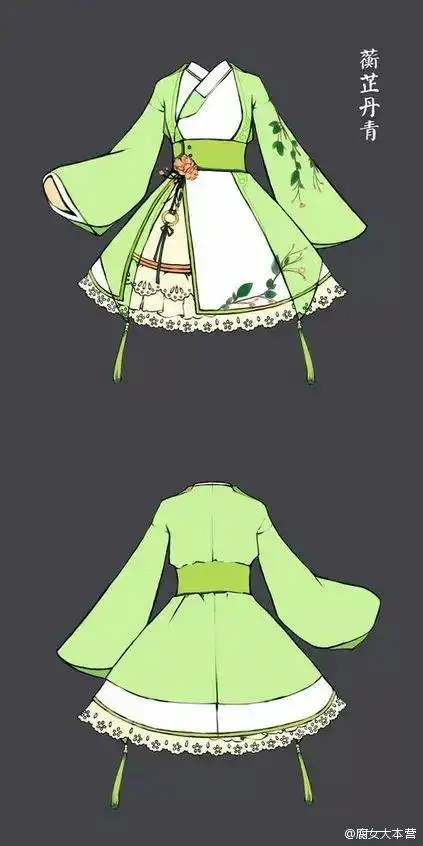古风衣服 _ 服装设计61动漫服装61人设[图片专辑] _ 图片网