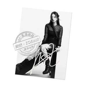 【全新现货】blackpink jisoo 金智秀 亲笔签名 宣传照片7寸 b款