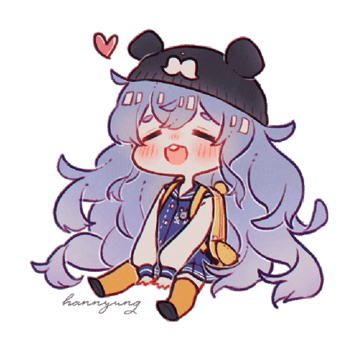 q版动漫可爱人物全身像