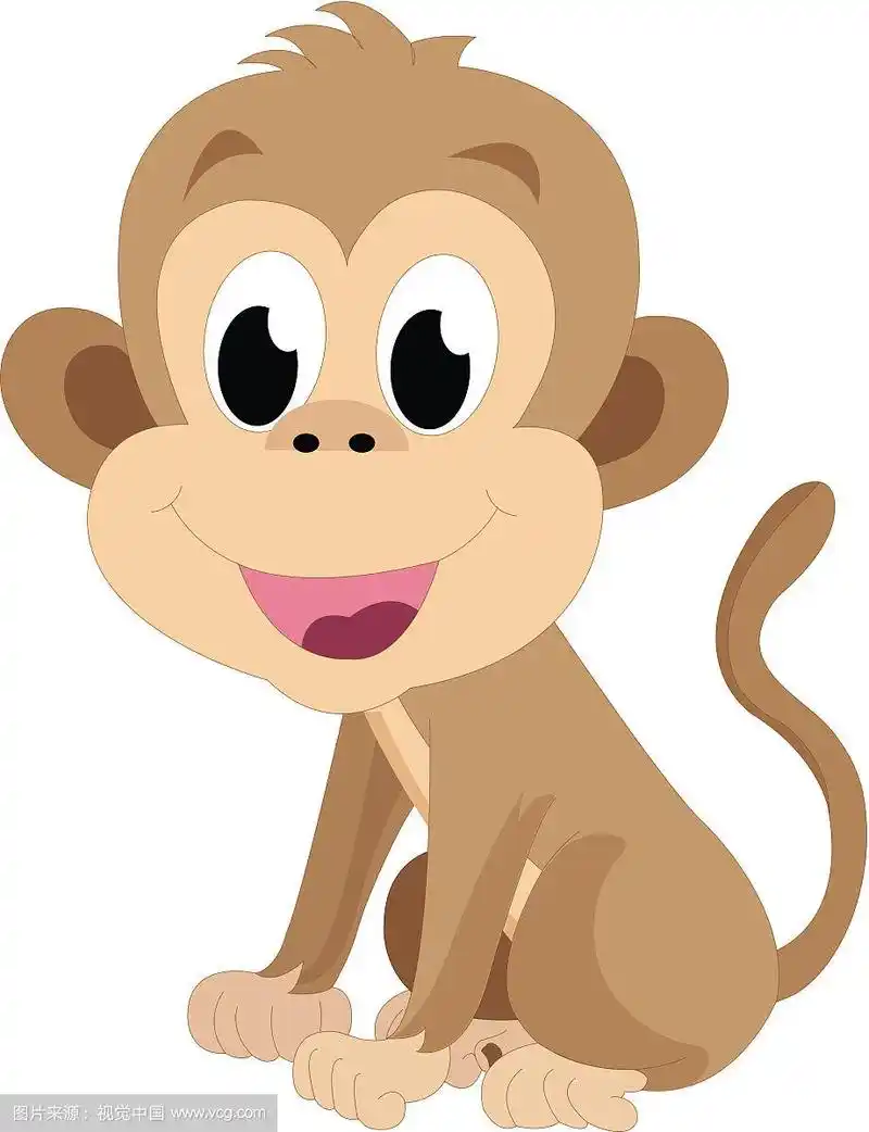 小猴子,插图