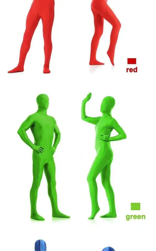 kigurumi全包紧身衣纯色莱卡zentai紧身衣全身包裹连体衣cosplay舞台