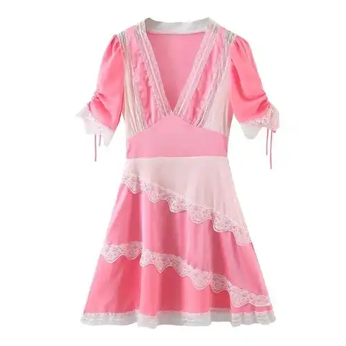 粉红色花边公主裙图片-海量高清粉红色花边公主裙图片大全 - 阿里巴巴