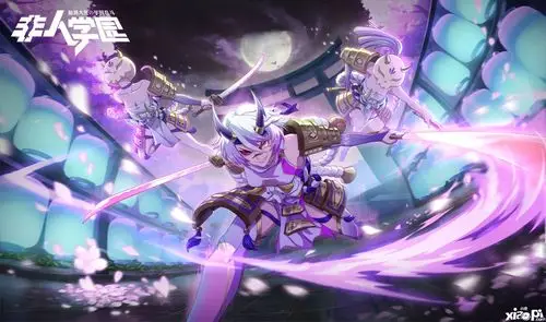 刃光一闪落樱满天非人学园白骨精的雨切时装亮相