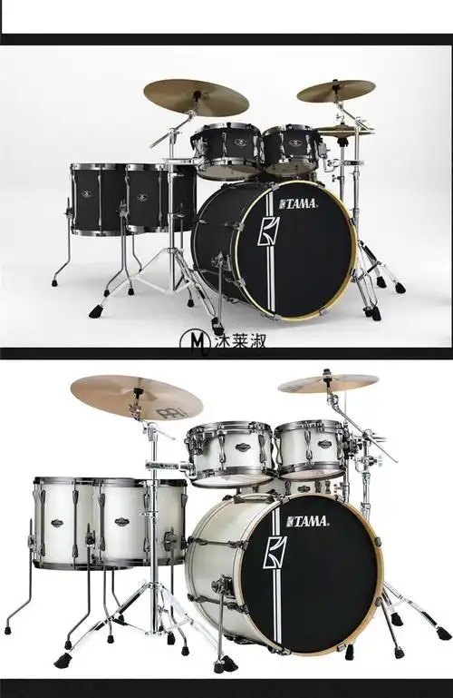 美派斯专业架子鼓tama架子鼓级星superstarhyperdrivemk/ml 烤漆ml52