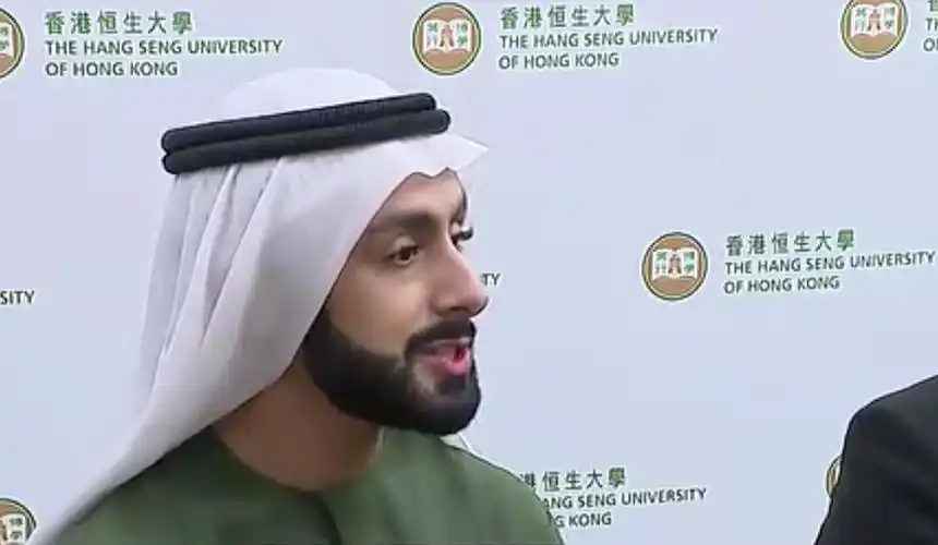 迪拜王子看好香港机遇放眼大湾区