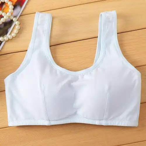 高中中学生文胸运动防震发育期薄款纯棉少女内衣少女文胸