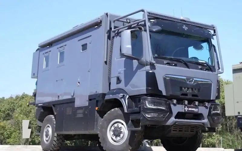 阿莫迪罗·挑战者c,曼恩man tgm 4x4底盘打造,全时四驱,超强通过性