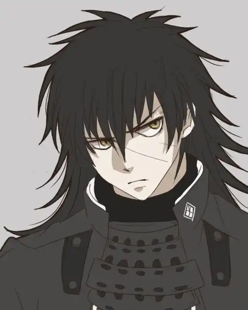 刀剑乱舞 刀剑男士 发型系列-长发 同田贯正国 绘师:优起(pixiv id=