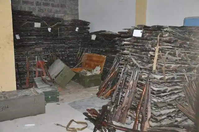 绝密军火库遭俘虏大批中国武器被缴获埃塞俄比亚叛军努力白费