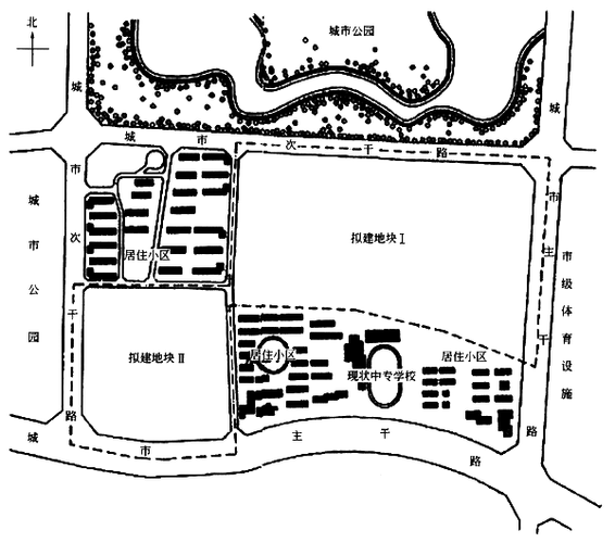 某建设单位通过参与国有土地使用权拍卖,竞得某城市中心区两个地块的