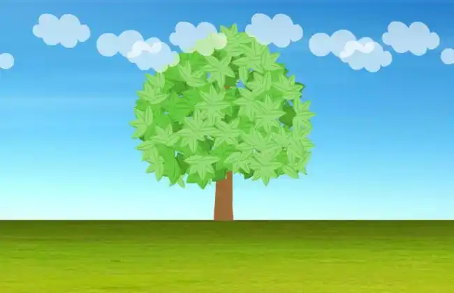 种子发芽长成大树flash动画,flash动画,素材免费下载 - 绘艺素材网