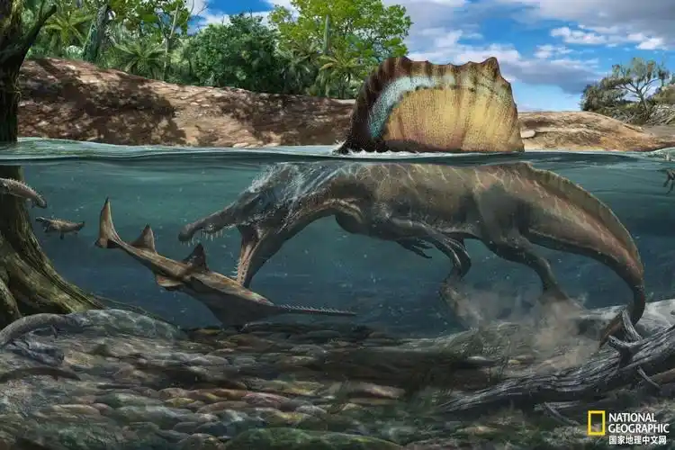水里的恐龙(水里的恐龙图片)-图1