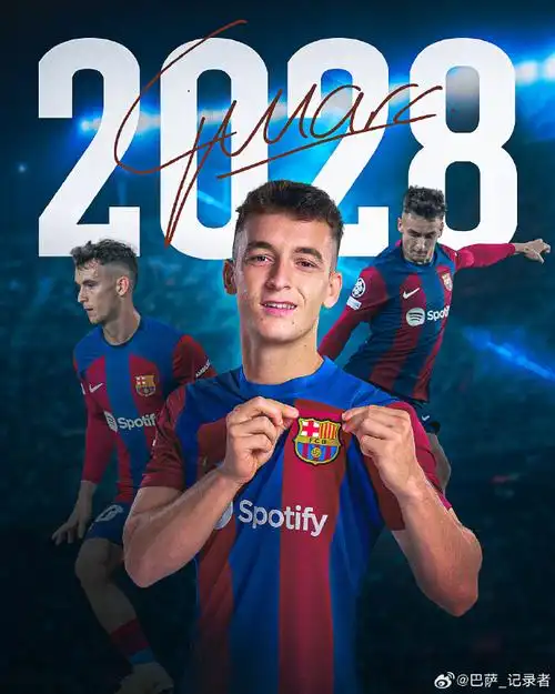 官方:巴塞罗那足球俱乐部与马克·卡萨多达成协议,球员续约至2028年6