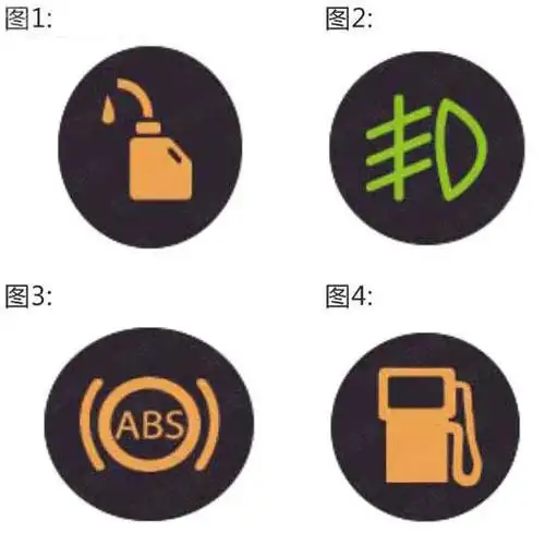 以下哪个指示灯亮时表示油箱内燃油已到最低液面