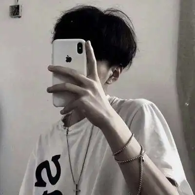 2022男生头像真人高冷遮脸不放肆不叫青春