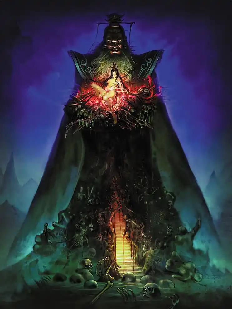 关于火焰五光佛,有好几种说法,一种说他是大日如来的化身,还有人说是