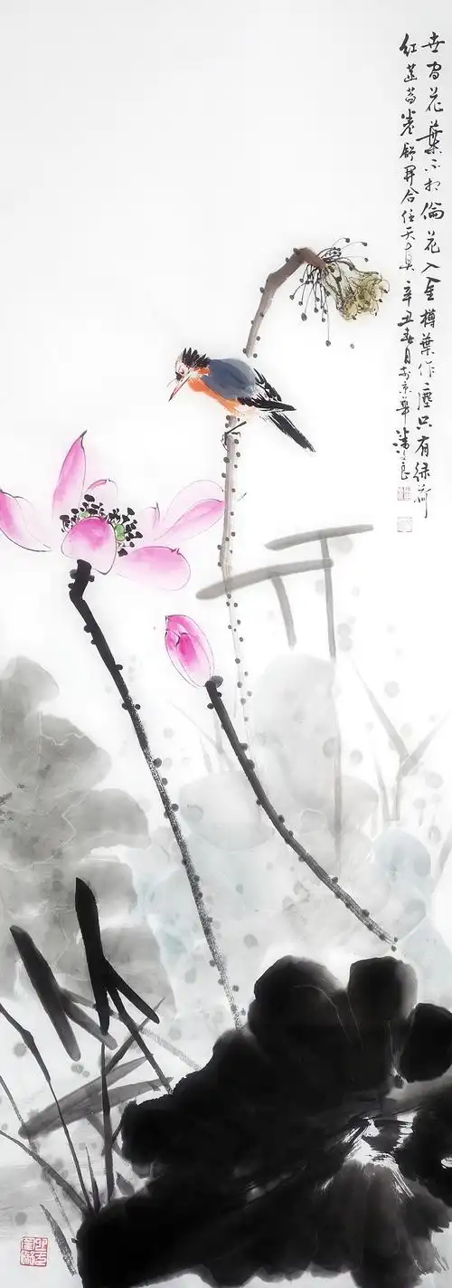 潘文良大师禅意荷花欣赏