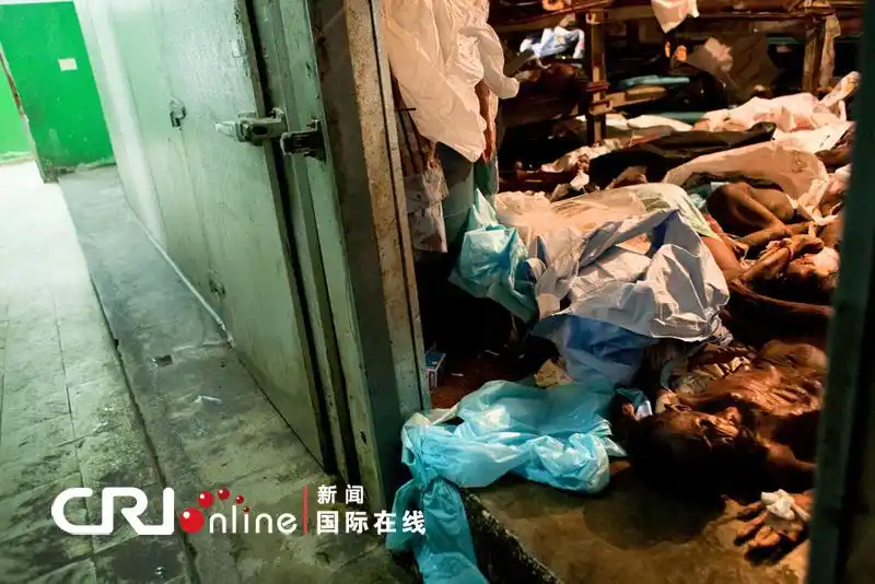 震后7周海地太平间里仍挤满尸体无人认领(组图)