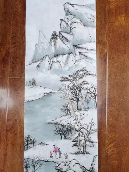 新手小白画山水