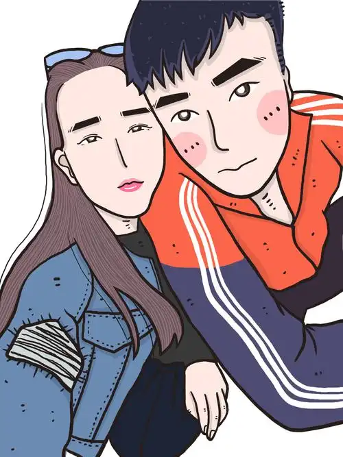 照片转手绘,人物肖像画