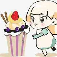 卡通吃雪糕头像_微信头像图片大全