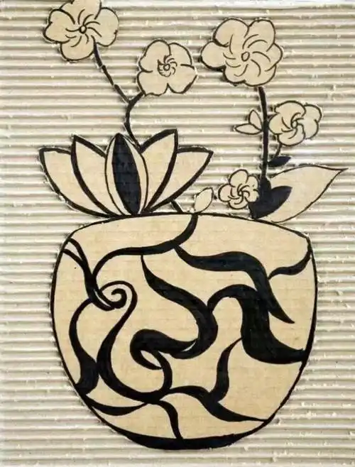 艺博少儿美术纸板画欣赏