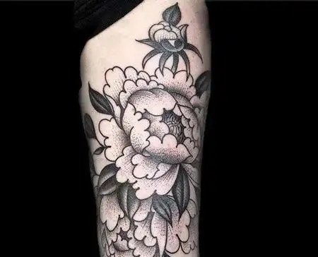 牡丹花纹身_牡丹花纹身图案_纹身牡丹花图片大全_第36页 - 纹身秀