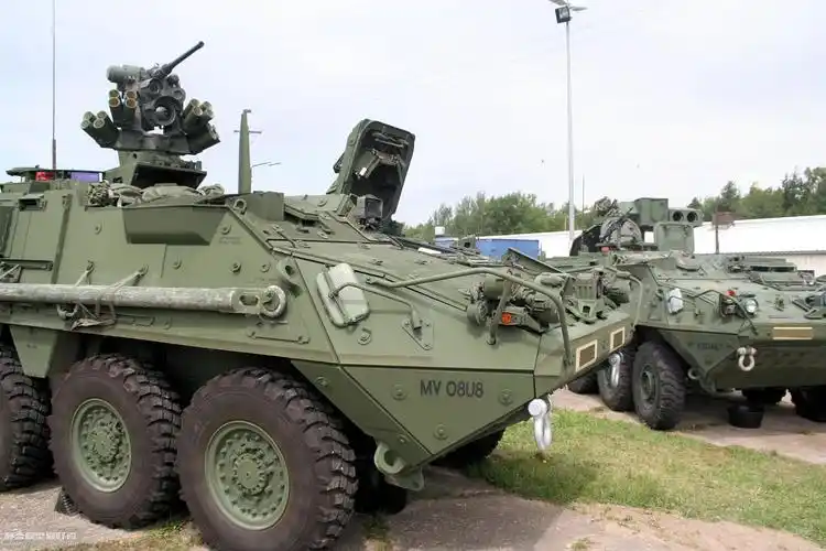 美国m1126斯崔克8x8轮式装甲车标准运兵型照片(2)