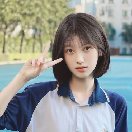 假发短发自然头套2021年新款时尚日系圆脸波波日常整顶假发