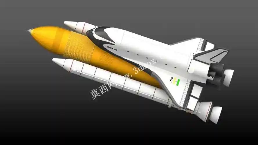 航天飞机-3d模型