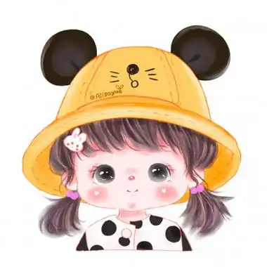 可爱卡哇伊小清新女孩动漫头像2021