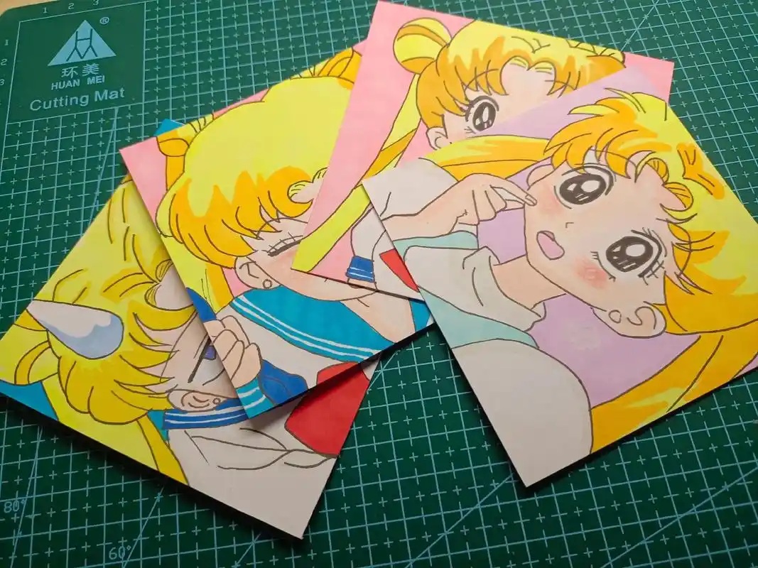 美少女.#马克笔手绘 #临摹 #美少女 - 抖音